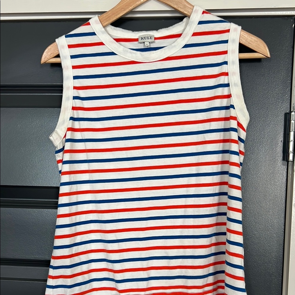 Kule Striped Sleeveless Top (Women’s S)